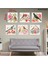 6 Parçalı Dekoratif Ahşap Duvar Tablosu 58X87 cm B107A0009 1