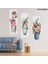 3 Parçalı Dekoratif Ahşap Duvar Tablosu 60X57 cm B107V0097 1