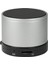 SP0051 Bluetooth Hoparlör 3W RMS Güç, Kablolu ve Kablosuz Bağlantı, Gümüş Renk, Kompakt Taşınabilir Tasarım 1