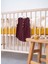Müslin %100 Pamuk Bebek Alttan Çıtçıtlı Body Bordo 1