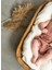 Müslin %100 Pamuk Bebek Alttan Çıtçıtlı Body Taba Rengi 2