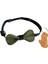köpek kolyesi hakiki deri papyon metal çıtçıt ayarlı yeşil siyah boyun ölçüsü:25-40cm dog collar PYN-8 1