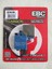 Sym Symphony St 200I Arka Fren Balatası Ebc SFAC260 Karbon Balata 1