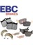 Sym Joyride Evo 200 Arka Fren Balatası Ebc SFAC305 Karbon Balata 1