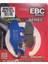 2007-2012 Piaggio Mp3 400 Arka Ffren Balatası Ebc SFAC353 Karbon 1