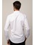 Modern Fit Uzun Kol Baskılı Yaka içi Biyeli Erkek Gömlek 4