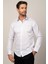Modern Fit Uzun Kol Baskılı Yaka İçi Biyeli Erkek Gömlek 1