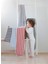 Stripy %100 Pamuk Müslin Çok Amaçlı Örtü Kırmızı 80x80 3