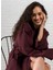Serenity Keten Kimono Bordo 4