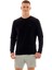 Galatasaray Lisanslı Erkek Basic Siyah Sweatshirt 1
