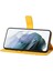 Samsung Galaxy A14 Için 5g Çizgiye Karşı Çizgiye Karşı Etnik Stil Çiçek Baskılı Pu Deri+Tpu Cüzdan Cep U Kapağı Telefon Kılıfı (Yurt Dışından) 4
