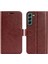 Samsung Galaxy S23 Plus Için Pu Deri Cüzdanı ile Çılgın At Dokusu Telefon Kılıfı (Yurt Dışından) 1