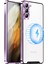 Samsung Galaxy S21 Fe 5g Manyetik Adsorpsiyon Mat Tpu Geri + Metal Kenar Entegre Lens Koruma Bum Telefon Kılıfı (Yurt Dışından) 1