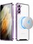 Samsung Galaxy S21 Fe 5g Manyetik Adsorpsiyon Mat Tpu Geri + Metal Kenar Entegre Lens Koruma Bum Telefon Kılıfı (Yurt Dışından) 2