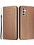 Samsung Galaxy A14 Için 5g Karbon Fiber Doku Pu Pu Deri Deri Cüzdan Ferio Folio I Manyetik Otomatik Kapanış Bilek Kayışı ile Telefon Kılıfı (Yurt Dışından) 1