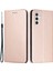 Samsung Galaxy A14 Için 5g Karbon Fiber Doku Pu Pu Deri Deri Cüzdan Ferio Folio I Manyetik Otomatik Kapanış Bilek Kayışı ile Telefon Kılıfı (Yurt Dışından) 1