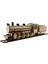 3D Sergi 3D Ahşap Puzzle Buharlı Lokomotif Maketi 152 Parça 3