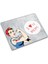 I Love U Mom | Gri Temalı | Cam Kesme Tahtası - Cam Kesme Tablası | 29CM x 34CM 3