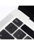 MacBook Pro 13 M2 2022 A2686 Uyumlu Şeffaf Klavye Koruyucu Türkçe Q Silikon Ped Trasparan 3