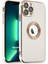 Apple iPhone 13 Pro Max Kılıf Flash Stamp Beyaz 1