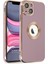 Apple iPhone 14 Kılıf Flash Stamp Pembe 1