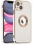 Apple iPhone 14 Kılıf Flash Stamp Beyaz 1