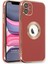 Apple iPhone 12 Kılıf Flash Stamp Kırmızı 1