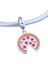 Friends Pizza Charm | 925 Ayar Gümüş 1