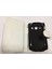 Samsung Galaxy Fame S6810 Kartlıklı Cüzdanlı Kapaklı Kılıf Beyaz 1