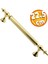Çukurca Çekme Kolu Kapı Tutma Kulbu 22.5 cm Gold Altın Metal Kulp Kapı Tutamağı 1