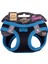 Havalı Dokuma Neon Serisi Küçük Irk Göğüs Tasması Mavi XS-30-34CM 1