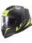 Motosiklet Kaskı Ls2 Storm Nerve Mat Siyah Neon Sarı Kask Kapalı Motosiklet Kask 1