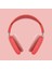 P9 Air Kablosuz Bluetooth 5.0 Wirelles Mikrofonlu Kulaklık Stereo Kırmızı 3