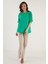 Bisiklet Yaka Oversize Bluz Bayan Bluz 5864528 4