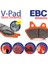 Yamaha Yzf R25 Abs Ön Fren Balatası Ebc FA663V Yarı Sinterli Bala 1