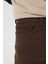 Likrasız Bol Paça Kahverengi Baggy Pantolon 4