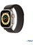 42-44MM Yeni Nesil Apple Uyumlu Akıllı Saat Kordonu Hasır Kancalı Siyah 2