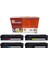 Canon CRG-054 Set 2100 Sayfa Renkli Muadil Toner Set 3