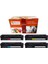 Canon CRG-054 Set 2100 Sayfa Renkli Muadil Toner Set 4