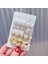 4 Set Heart Heart Pearl Rhinestone Saç Klip Seti (Yurt Dışından) 1