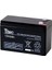 12 Volt 9 Amper Akü T.tec 151X65X94-2454 Gram 1