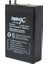 4 Volt 1.80 Amper 7.5X5X2 Lightex LT-418 Akü 50*22*75 mm 1