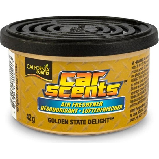 California Scents Car Scents™ "Golden Delight" Uzun Ömürlü Fiyatı