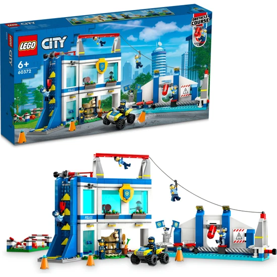 LEGO® City Polis Eğitim Akademisi 60372 - 6 Yaş ve Üzeri Çocuklar Için Eğlenceli Bir Engelli Parkur Içeren Oyuncak Yapım Seti (823 Parça)
