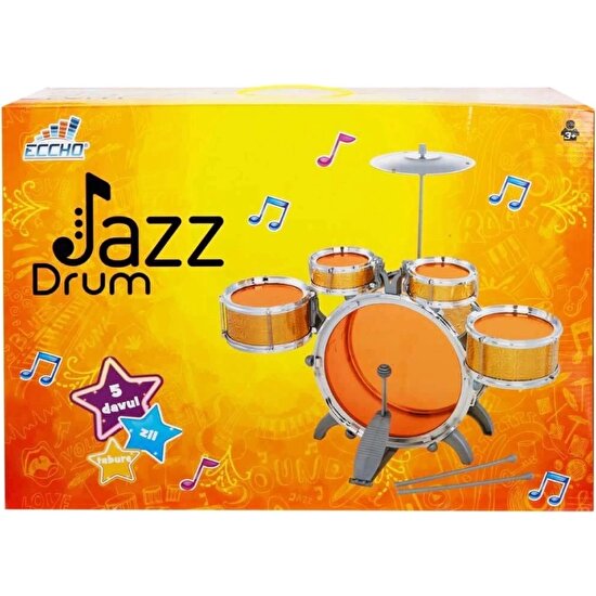 Sunman Jazz Drum Çocuk Bateri Seti Büyük Boy