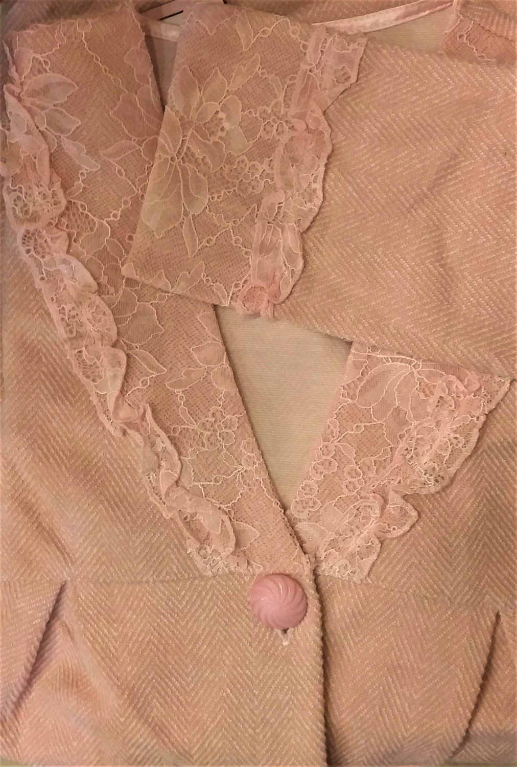 Marilyn Sabahlıklı 3'lü Lohusa Pijama Takımı Somon görsel 2