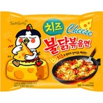 Samyang Buldak Cheese Ramen Acılı Tavuk Aromalı Peynirli Anında Hazır Noodle 140 g Tek Porsiyon