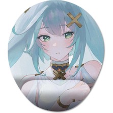 Pixxa Faruzan - Genshin Impact Bilek Destekli Mousepad Model - 4 Oval