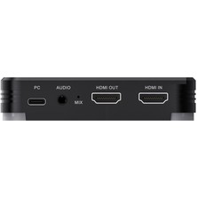 EZCAP326 Game Dock Ultra Hdr 4K 2160P HDMI Video Capture 4K30 2K60 Full HD120 Video Kayıt Cihazı