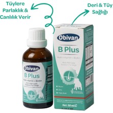 Obivan Plus+B Köpekler Için Tüy Sağlığı Damlası 50 ml